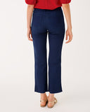 LINDESSA EMBELLISHED CROP, DARK WASH-Lilly Pulitzer