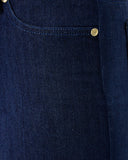 LINDESSA EMBELLISHED CROP, DARK WASH-Lilly Pulitzer