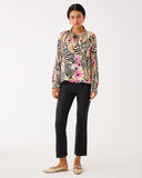 Alinta Long Sleeve Top, Rutabaga El Morocco-Lilly Pulitzer