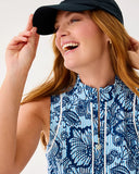 Kathy Dress UPF 50+, Starlight Navy Proud As A Peacock Stripe Golf-Lilly Pulitzer