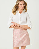 The Bubble Sleeve Lilly Shirt, Resort White-Lilly Pulitzer