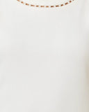 Vanna Knit Top, Resort White-Lilly Pulitzer