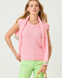 BROCKTON CREW NECK SWEATE, CONCH SHELL PINK-Lilly Pulitzer