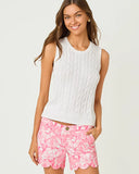 Brockton Crew Neck Sweater, Resort White-Lilly Pulitzer