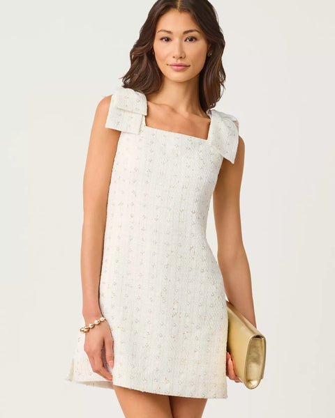 Anders Skirted Romper, Resort White-Lilly Pulitzer