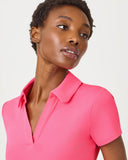 Frida Scallop Polo, Cherry Blossom Pink-Lilly Pulitzer