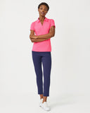 Frida Scallop Polo, Cherry Blossom Pink-Lilly Pulitzer