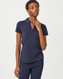 Frida Scallop Polo, True Navy-Lilly Pulitzer