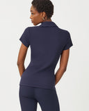 Frida Scallop Polo, True Navy-Lilly Pulitzer