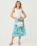 Constance Reversible Midi, Putting Green Lilly Of The Valley-Lilly Pulitzer