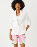 Finnick Linen Blazer, Resort White-Lilly Pulitzer
