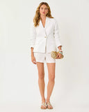 Finnick Linen Blazer, Resort White-Lilly Pulitzer