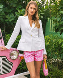 Finnick Linen Blazer, Resort White-Lilly Pulitzer