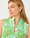 SLEEVELESS ROSEE DRESS, RESORT WHITE-Lilly Pulitzer
