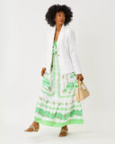 Janae Maxi Dress - Resort White Ship To Shore Engineered Woven Maxi-Lilly Pulitzer