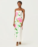 Elyse Stretch maxi Dress, Resort White-Lilly Pulitzer
