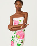 Elyse Stretch maxi Dress, Resort White-Lilly Pulitzer