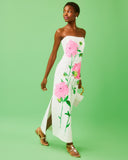 Elyse Stretch maxi Dress, Resort White-Lilly Pulitzer