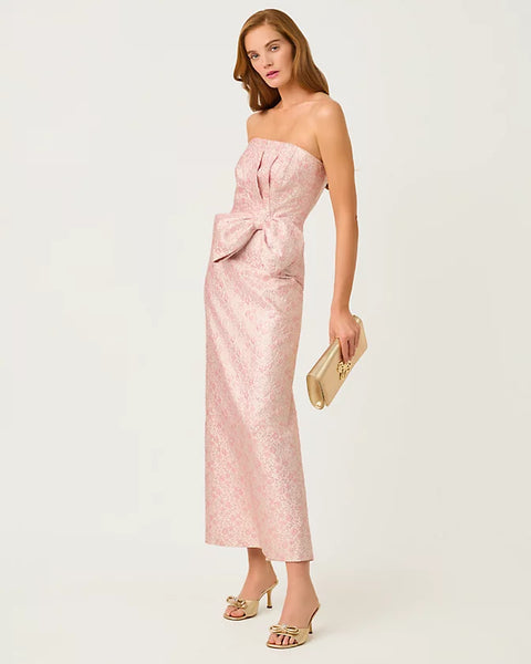 Tiernan Maxi Dress, Conch Shell Pink-Lilly Pulitzer
