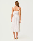 Tiah Midi Dress, Resort White Dancing Daisies-Lilly Pulitzer