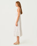 Tiah Midi Dress, Resort White Dancing Daisies-Lilly Pulitzer