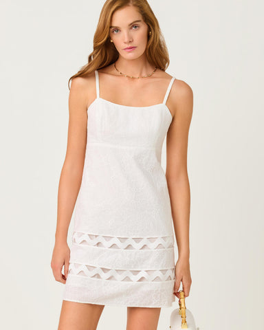 Haliey Dress, Resort White-Lilly Pulitzer