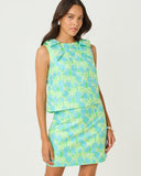 ANNALEESE SLEEVELESS CROP, CAPRI BLUE-Lilly Pulitzer