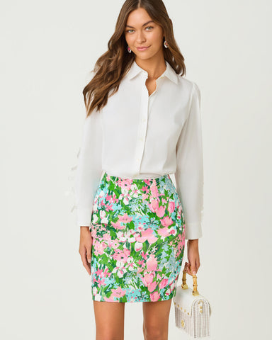 Charo Sequin Skirt, Multi-Lilly Pulitzer
