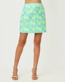 Kels Mini Skirt, Capri Blue Tulip Tango Jacquard-Lilly Pulitzer