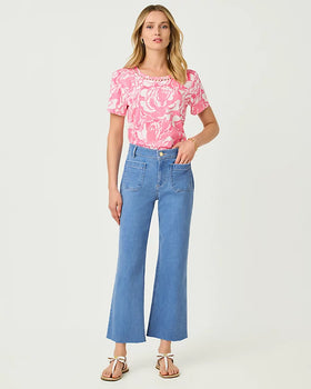 Harleen High Rise Jean - Rosanna Wash-Lilly Pulitzer