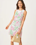 Lydon Lace Shift, Chicken Check, Cherry Blossom Pink-Lilly Pulitzer