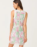 Lydon Lace Shift, Chicken Check, Cherry Blossom Pink-Lilly Pulitzer