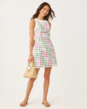 Lydon Lace Shift, Chicken Check, Cherry Blossom Pink-Lilly Pulitzer