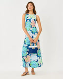 Carolita Maxi dress, Starlight Navy-Lilly Pulitzer
