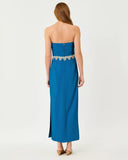 Kristella Maxi Dress, Nassau Blue-Lilly Pulitzer