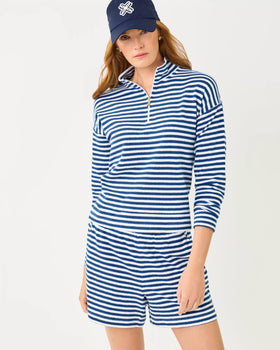 Cain Short- Starlight Navy St Tropez Stripe