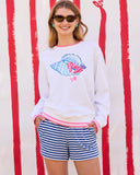 Cain Short- Starlight Navy St Tropez Stripe