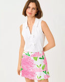 Frida Sleeveless Bow Polo, Resort White-Lilly Pulitzer