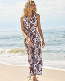 Wosteria Midi Dress, Resort White