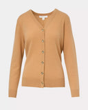 Tippery Longer Length Cardigan, Heather Iced Latte-Lilly Pulitzer