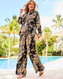 Vianna High Rise Palazzo, Onyx-Lilly Pulitzer