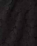 Jules Short Sleeve Romper, Noir