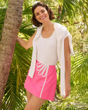 Michelina Mini Skort - Cherry Blossom Pink-Lilly Pulitzer