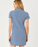 Dune Short Sleeve Dress, Starlight Navy-Lilly Pulitzer