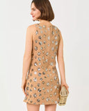 Tamala Dress, Iced Latte-Lilly Pulitzer