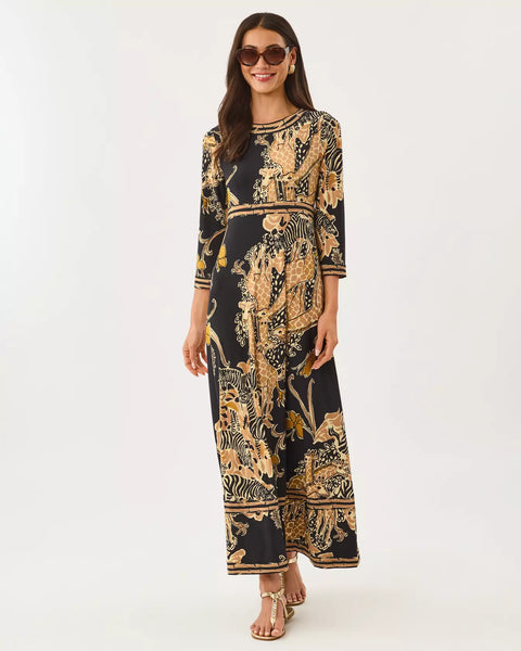 Solana Maxi Dress, Onyx-Lilly Pulitzer