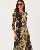 Solana Maxi Dress, Onyx-Lilly Pulitzer
