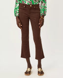 28" Annet Crop Flare Knit Microsuede Pant, Coco Beach-Lilly Pulitzer