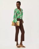 28" Annet Crop Flare Knit Microsuede Pant, Coco Beach-Lilly Pulitzer