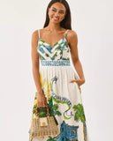 Wendley Midi Dress - Coconut Oversized Key West Toile Engineered Wove-Lilly Pulitzer